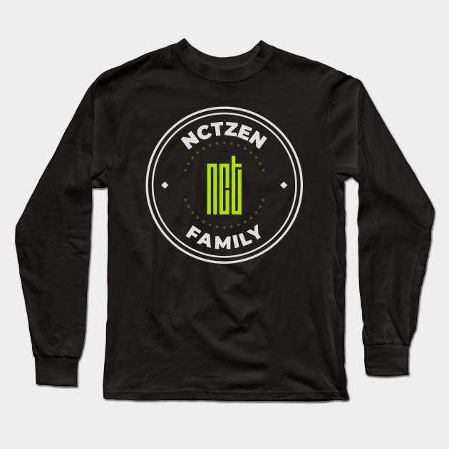 NCT nctzen logo logo Long Sleeve T-Shirt by Oricca